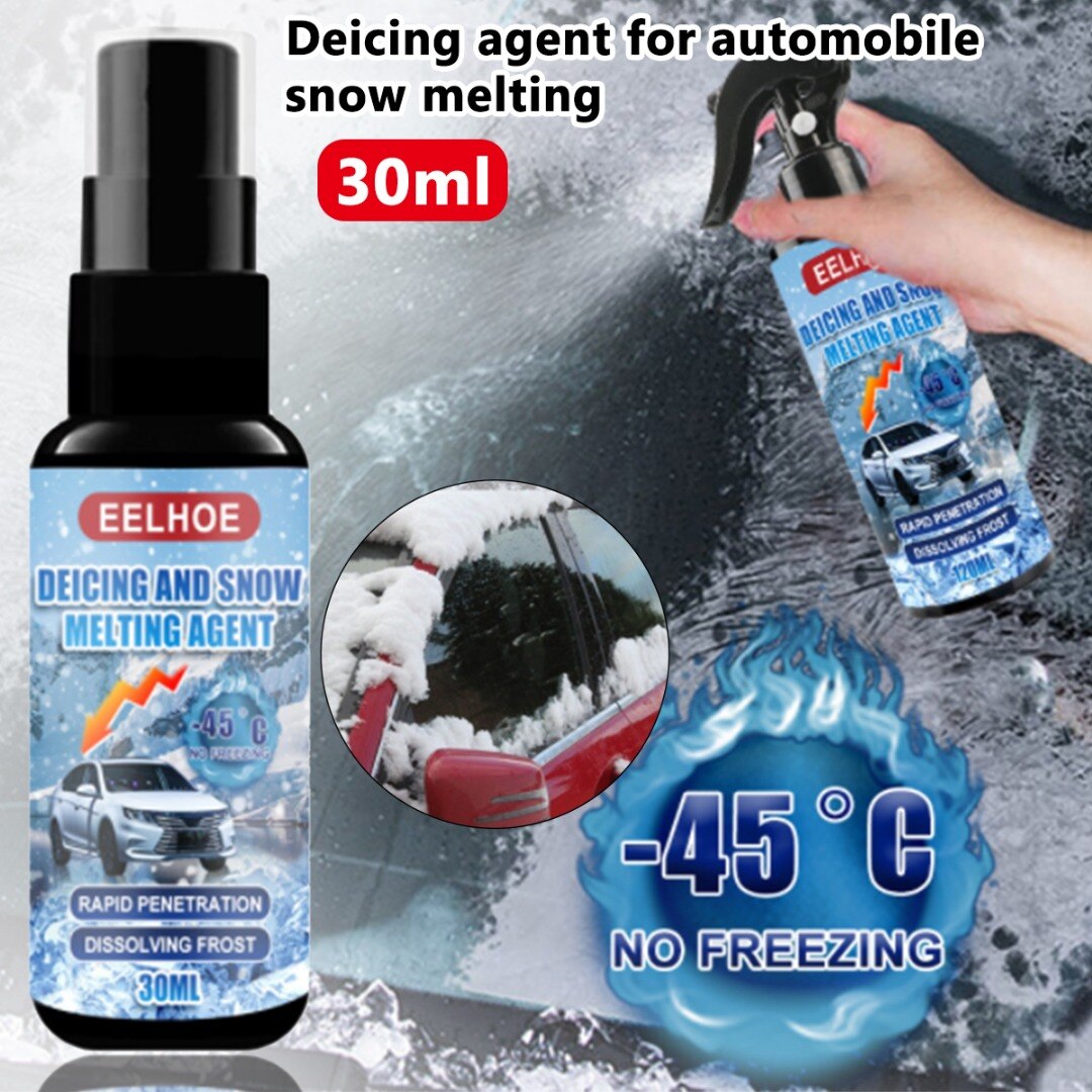 30ml bil frontrute avisingsmiddel bil avisingsmiddel bil frontruten rengjøring hurtig tining frostvæske snøsmelte spray