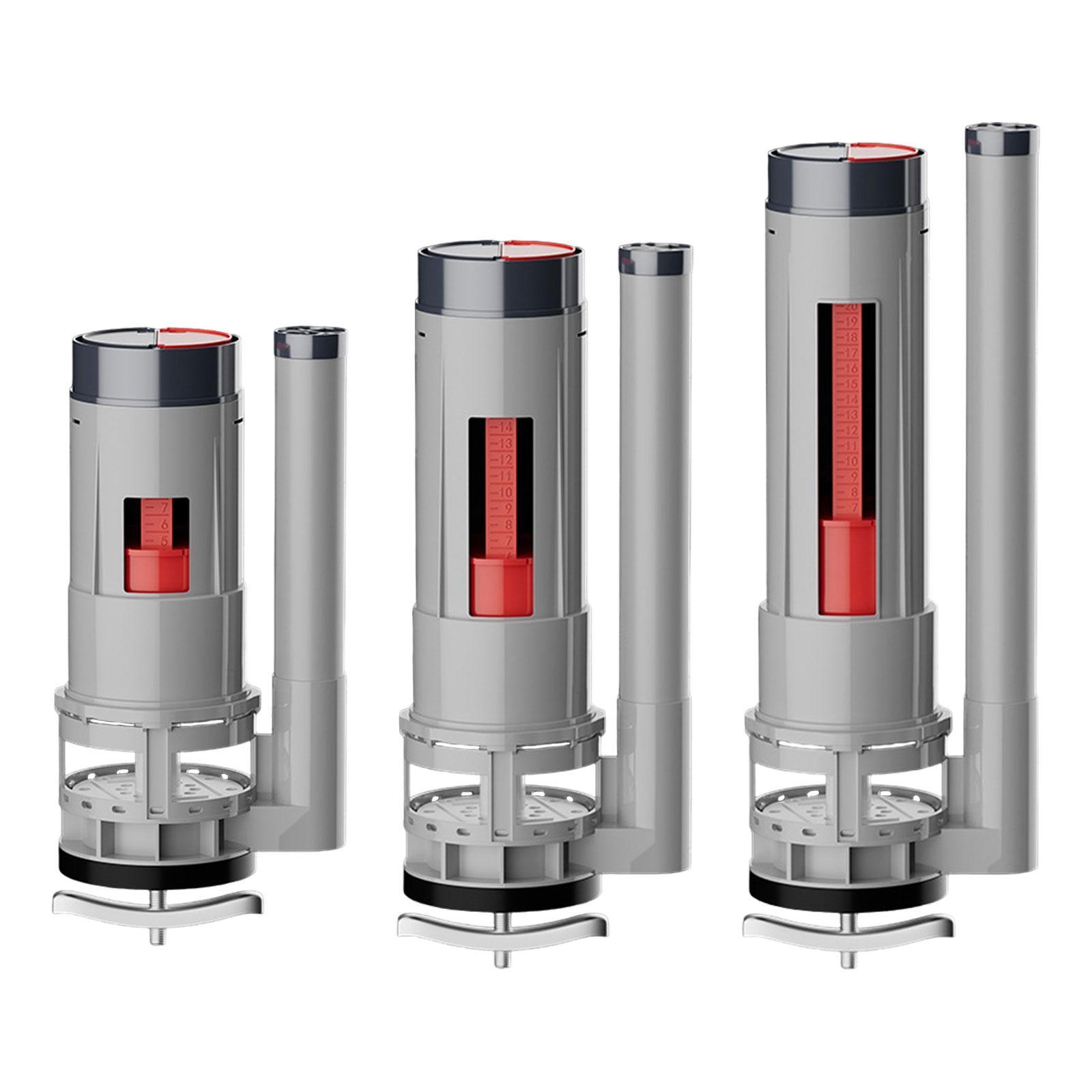 Toalettcistern spolventil universal toalett vattentank delar enkel installation vattenbesparande toalett avtappningsventil toalettdelar