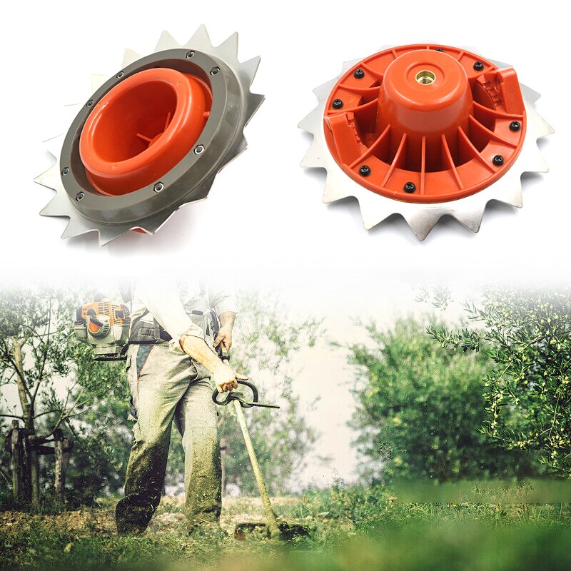 Grass Trimmer Head Steel Trimming Head Cutter Mower Wire Weeding Head For Lawn Mower Garden Desbrozadora Chainsaw Home Cocina