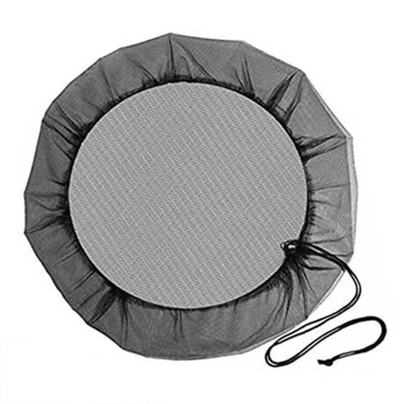 Mesh Cover Garden Rain Barrels Mesh Cover Netting for Outdoor Water Collection Buckets Tank Rain Protector Harvesting Supplies: 1pcs