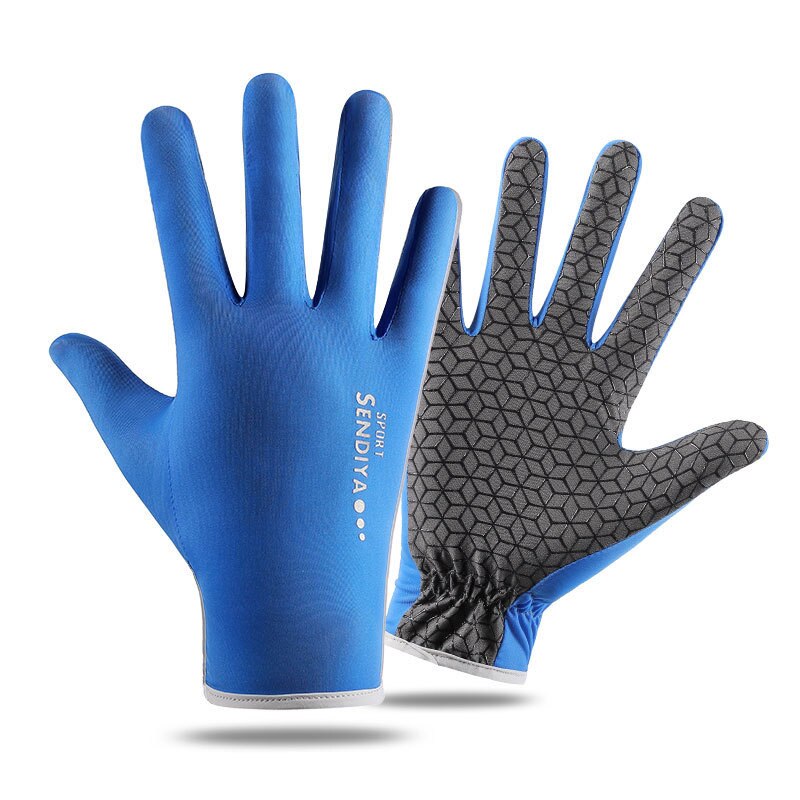 NW-GIRO Fietsen Handschoenen Fiets Warm Touchscreen Volledige Vinger Handschoenen Waterdicht Outdoor Bike Skiën Motorrijden: Blauw