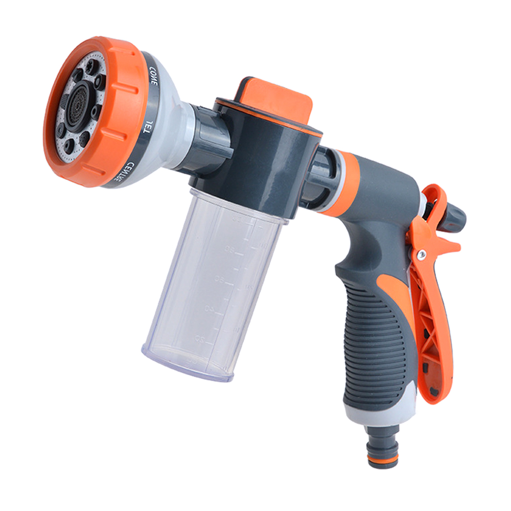 Pulverizador de manguera de alta presión para lavado de coche, dispensador de jabón con boquilla de espuma, herramienta de riego de jardín para plantas y ducha de mascotas