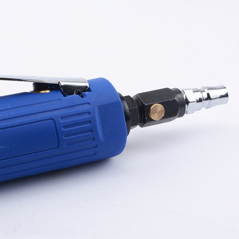 Pneumatic tools 3/8 inch pneumatic straight drill 10mm rubber handle industrial straight shank air drill