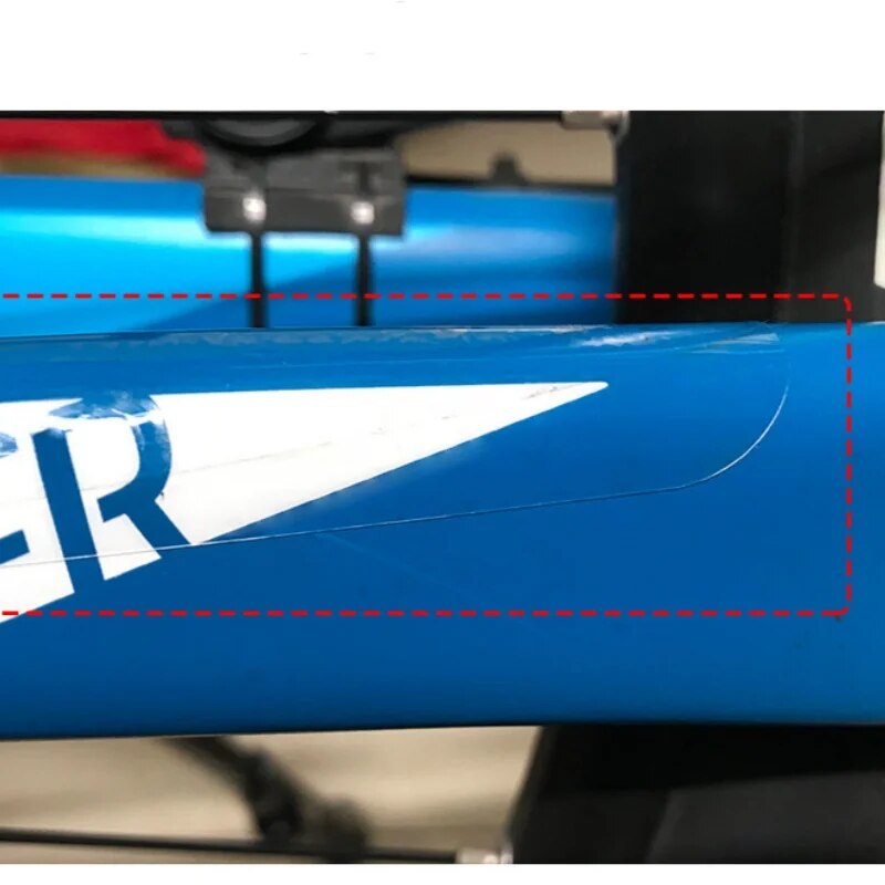 Fahrrad Anti kratzen Blatt Kette Aufkleber Fahrrad Kette Rahmen Schutz Radfahren Zubehör Anti-reibung Schutz Filem