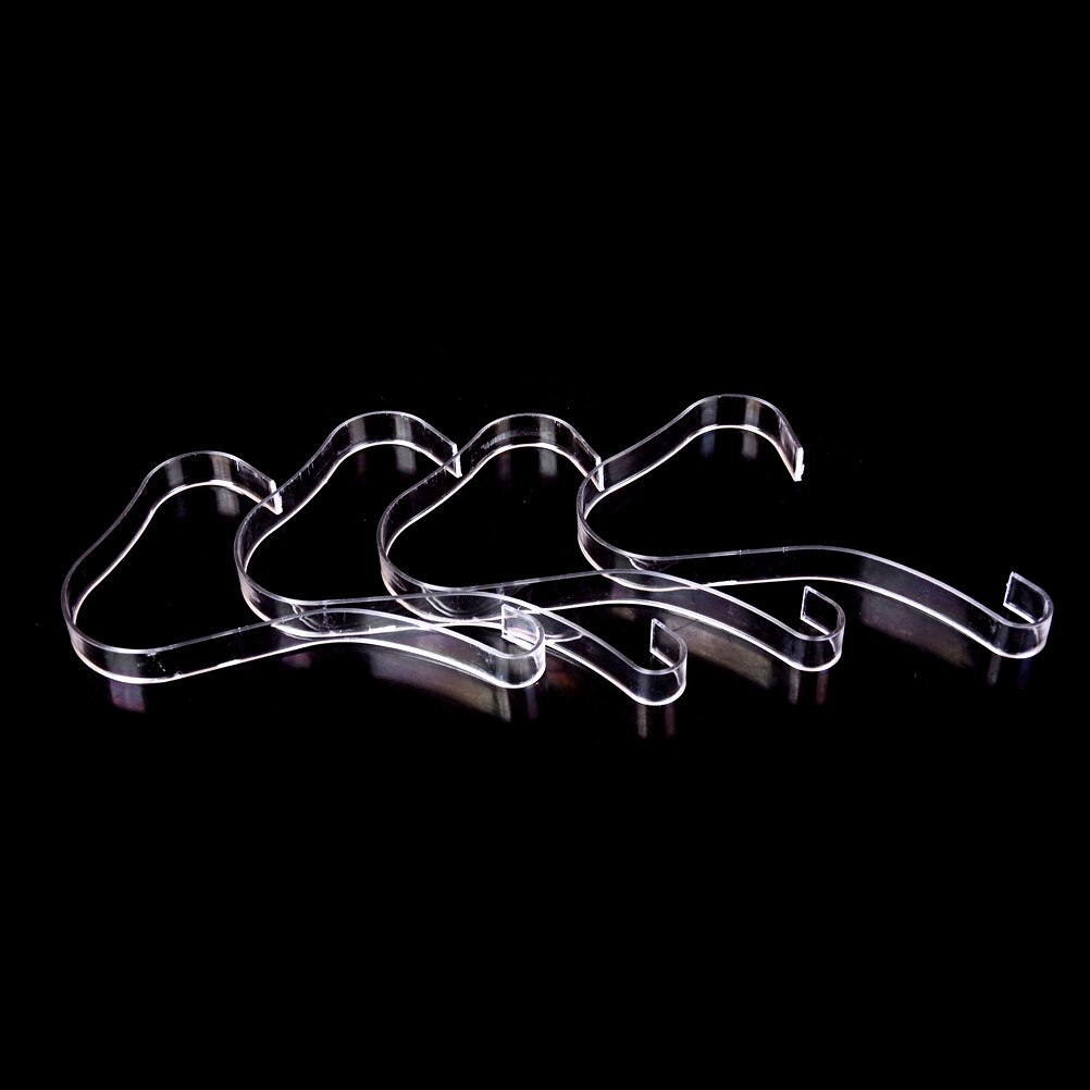 4 Stks/partij Clear Elastische Plastic Schoen Bomen Vrouwen Sandalen Show Holder Schoen Display Stand Rack