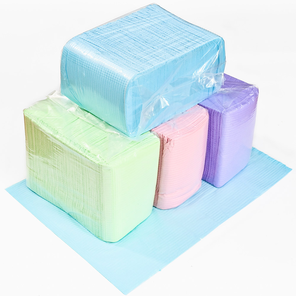 125Pc Nail Art Wegwerp Tafel Pad 33.5*45Cm Double-Layer Waterdichte Bureau Protector Enkele Gebruik Nagels een-Off Salon Doek Mat # F