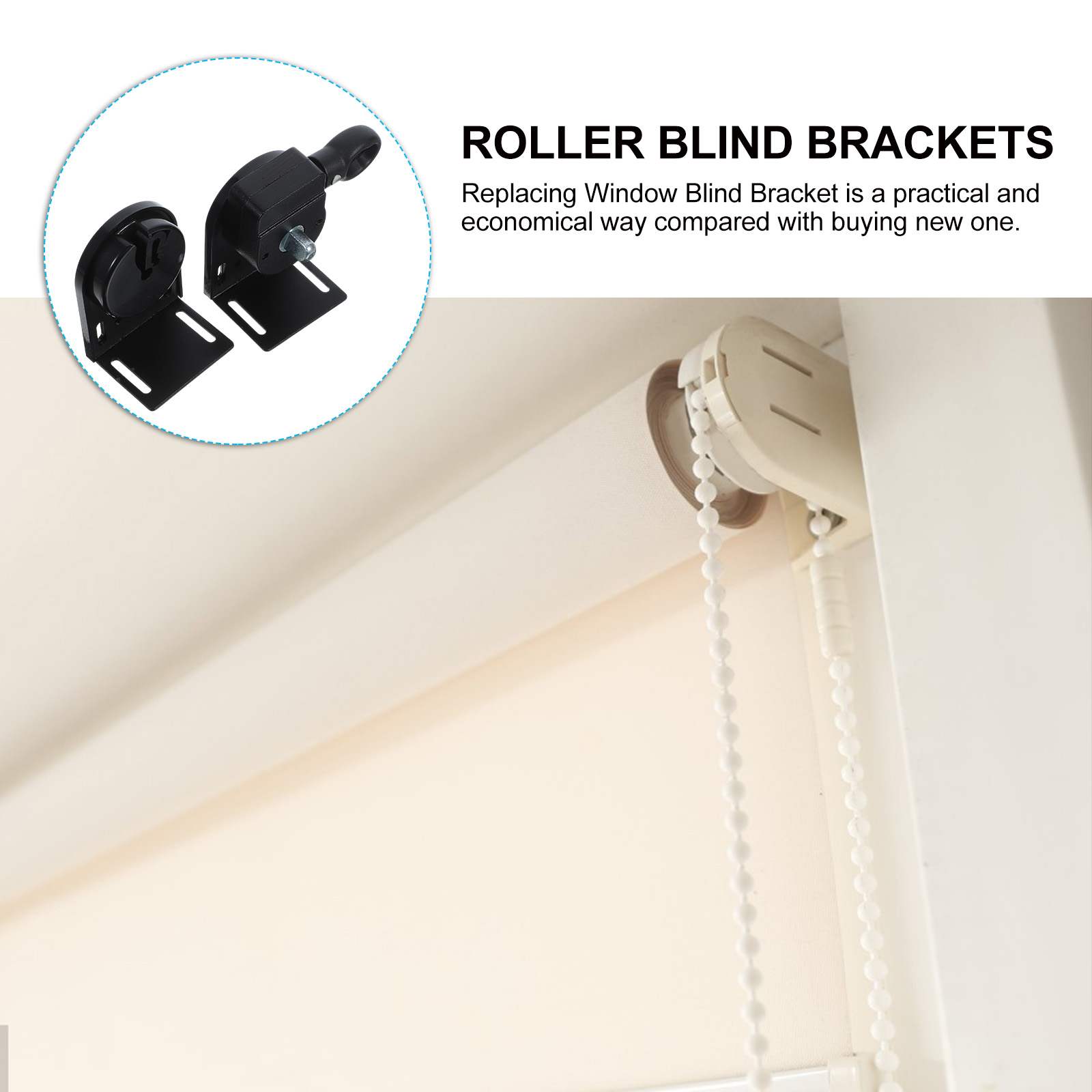 Stores Roulants de Remplacement, Accessoires d'Installation pour Pare-Soleil Niket Extérieur, 1 Ensemble