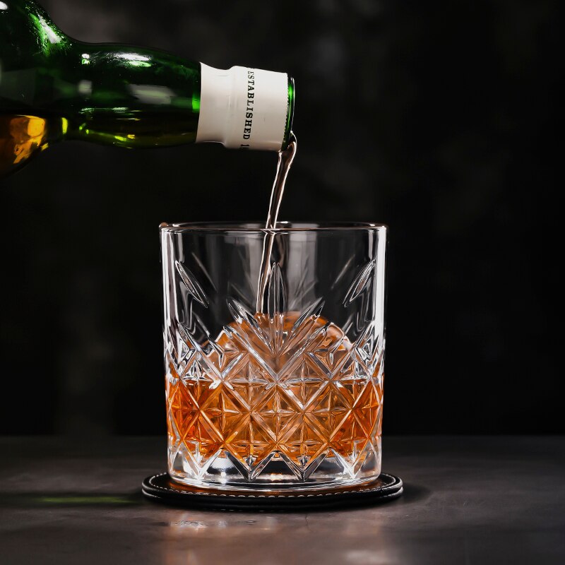 Whiskyglazen, Scotch Bril, ouderwetse Whisky Bril/Perfecte Voor Scotch Liefhebbers/Stijl Glaswerk Voor Bourbon/Rum