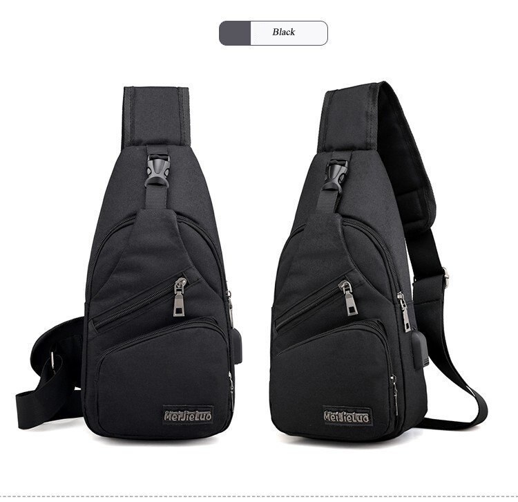 Shoulder bags With Big Capacity And Adjustable ox fabric with water-prof fabric Strong Nylon Strapes backpack: Black