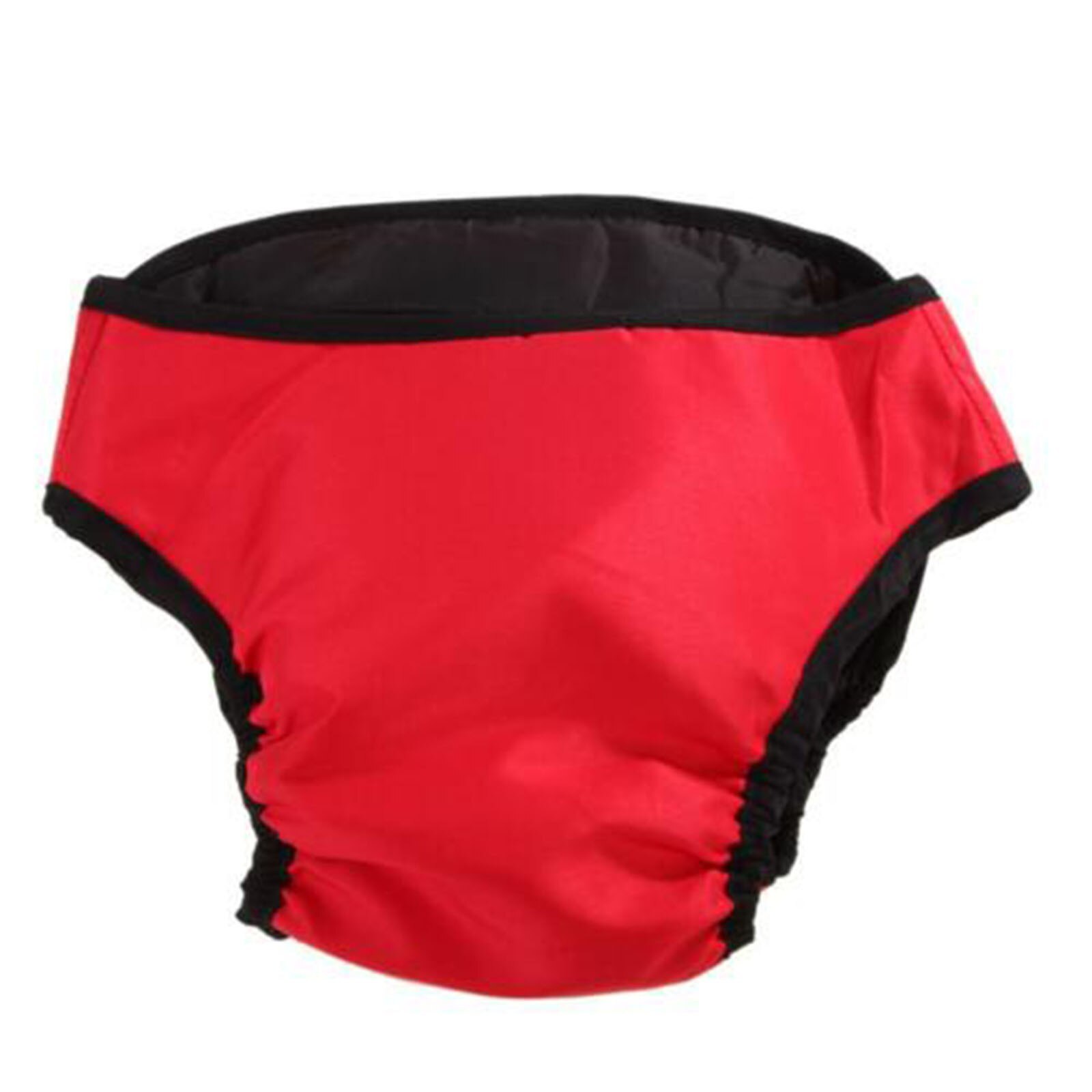 #48 Pet Clothing Dog Clothes Pets Dogs Physiological Pants Sanitary Diaper Menstruation Underwear Briefs Одежда Для Собак: Red  / S