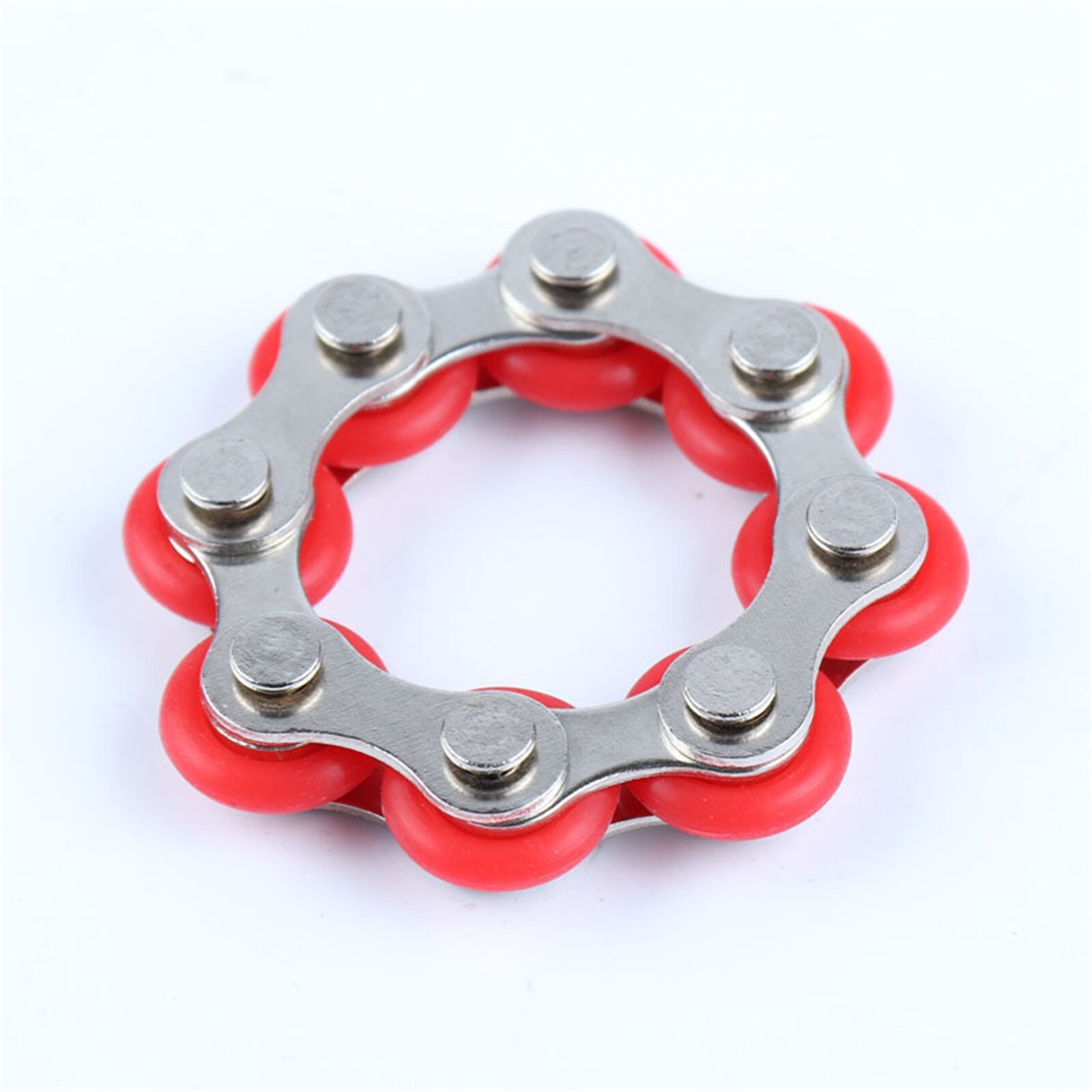 Bicycle Chain Stress Relief Toys Autism Stress And Anxiety Relief Toys 2pc Juguetes Magneet Ringen Fidget антистресс игрушки: Dark Khaki