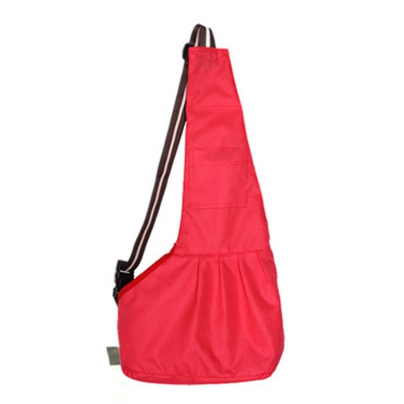 Bolsa de mensajero para mascotas pequeñas y medianas, bandolera de Manos libres con correa ajustable, bolso de hombro transpirable, Pock frontal: R