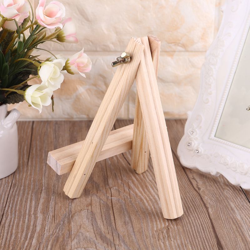 Caballete de madera para mesa, artista caballete para, pintura artesanal, soporte para decoración de fiestas, suministros de arte