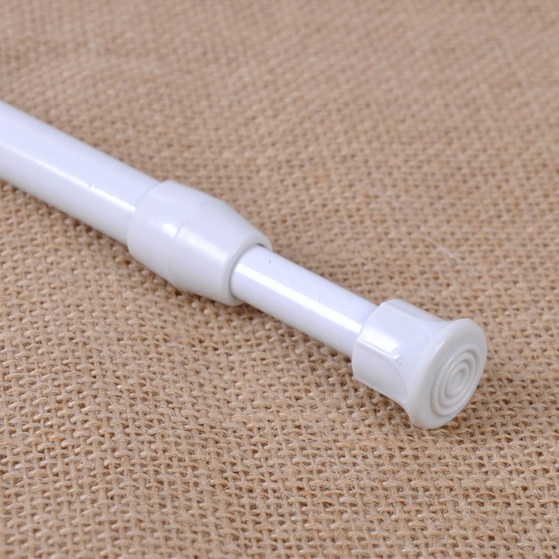 Extendable Adjustable Spring Tension Rod Pole Curtain Shower Bathroom Window