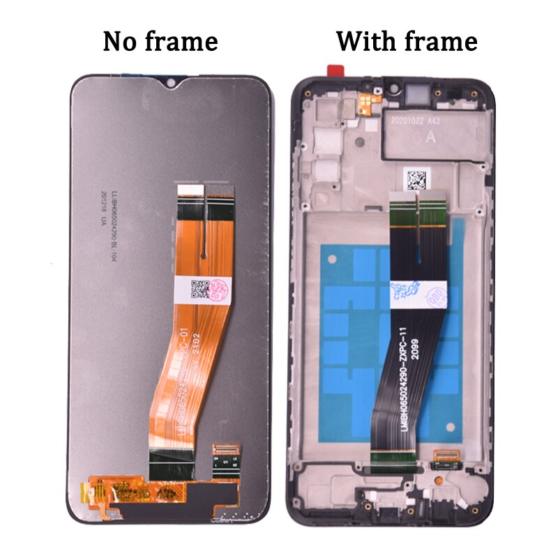 6.5 &quot;Originele Lcd Voor Samsung Galaxy A02s A025 Lcd Met Frame Touch Screen Digitizer Lcd Voor Samsung SM-A025F A025G display