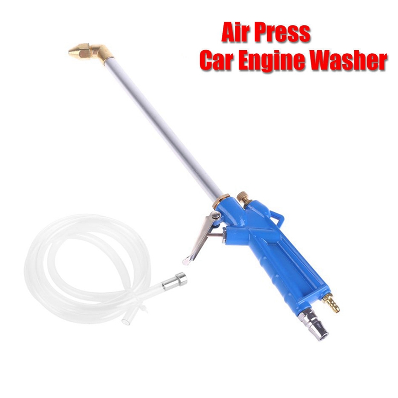 Kit de limpieza de motor con manguera de sifón de 4 pies, Kit de limpieza con pulverizador de sifón, herramienta desengrasante para limpiador de motor de coche