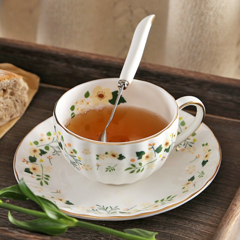 Fine Bone China Ceramic Coffee Tea Cup Set traditional chinese tea cups porcelain hand painted tea cup and saucer set II50BYD