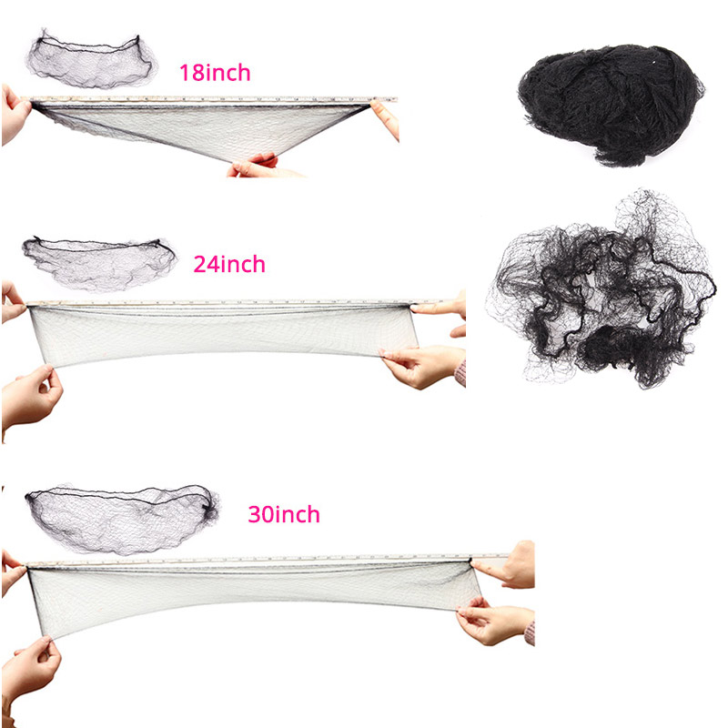 20 pz durevole nylon retina per capelli per panino strumento per lo messa in piega dei capelli nero beige marrone 5mm retina per capelli per parrucche rete per capelli messa in piega retine per capelli