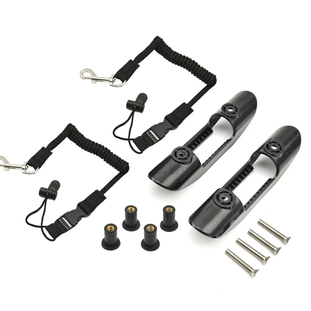 Kajakk padle clip holder kajakk justerbar sikkerhetsåre bånd padle tau utmerket utførelse lang levetid