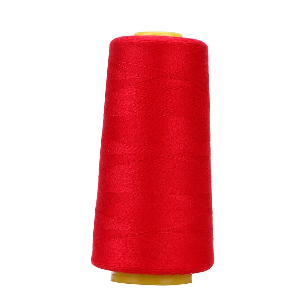 Abrasion Resistance 3000Y Sewing Accessory Sewing Thread Machine Yarn 40S/2 Threads Handmade Sewing Thread Hand Stitching: Red