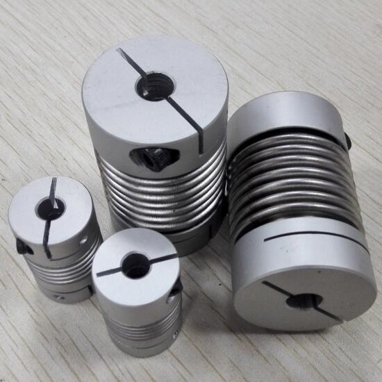 High Torque R+W Metal Bellow Clamping Flexible AC Motor Shaft Coupling Coupler 2PCS In Pack