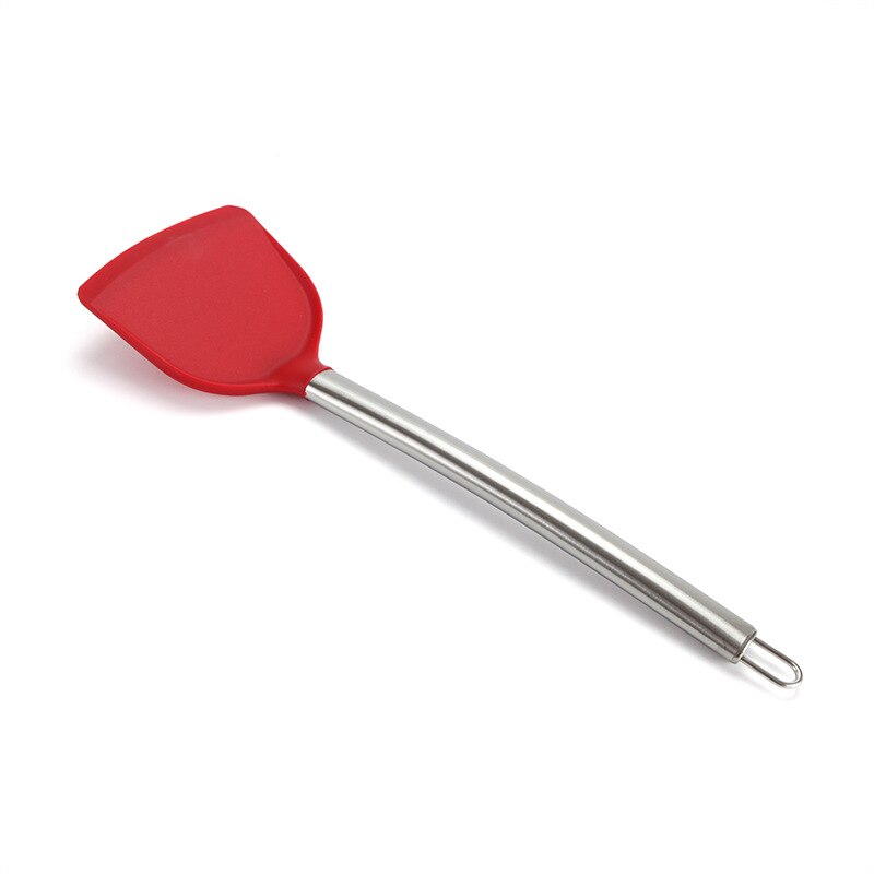 Veelkleurige Non-stick Koken Draaiers Spatel Hittebestendig Lepel Scoop Turner Flexibele Keuken Koken Gereedschap: A