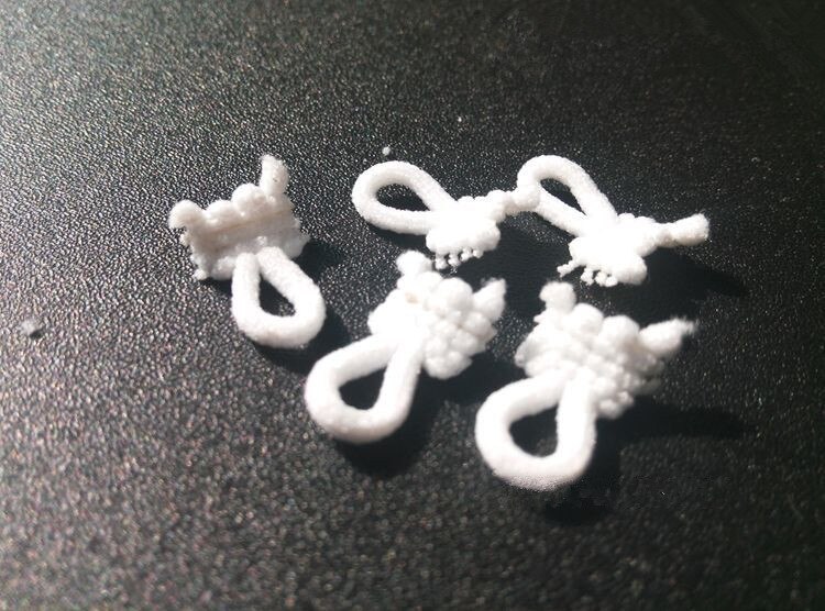 5 meter* elastiske knappeløkker trimmetape krageforlengere løkke dressmaking trim blondebånd