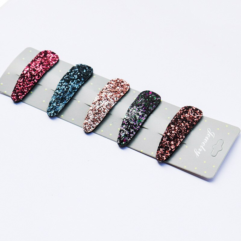 1 pièce Simple bébé accessoire cheveux pour femme enfants pinces à cheveux pour filles paillettes mignon épingles à cheveux Barrettes enfants cheveux accessoires