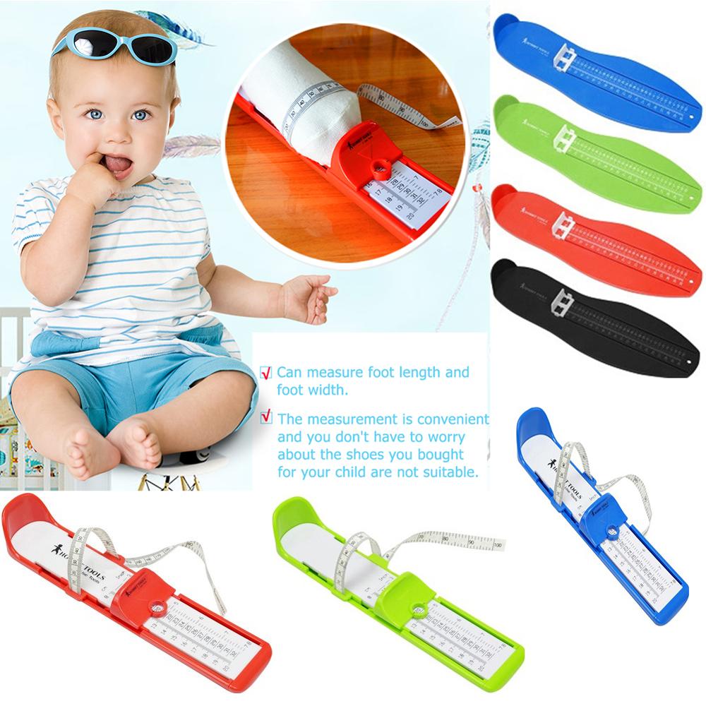 Peuters Kids Voet Heerser Kinderen Voet Lengte Meten Apparaat Kind Schoenen Calculator Voor Kinderen Baby Schoenen Fittings Gauge Gereedschap