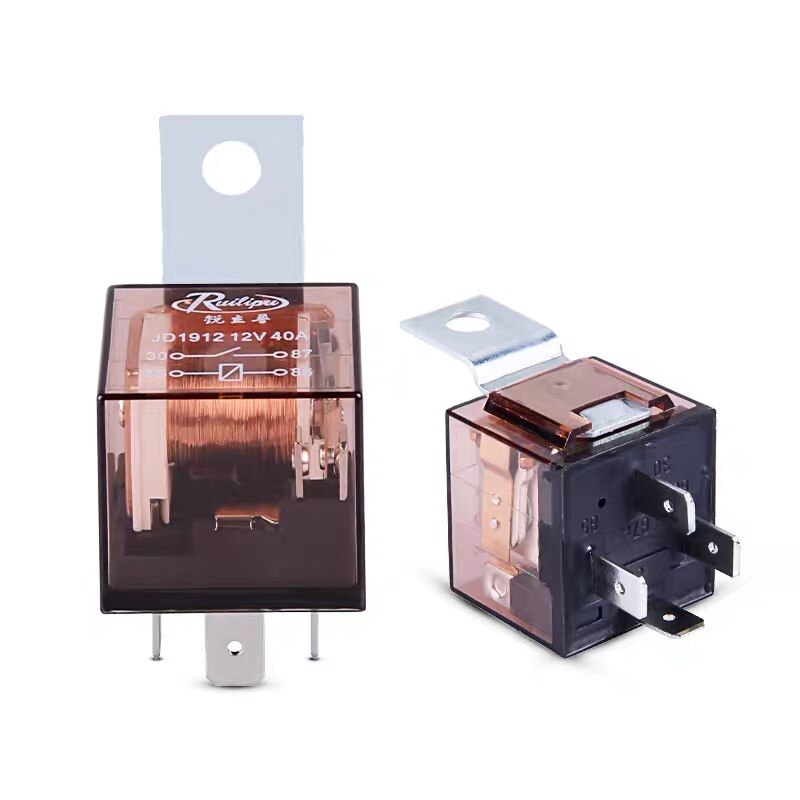 12/24V 40A Electric Horn Relay Wiring Harness Kit 5M Wire Waterproof For Grille Mount Blast Tone Horns motorcycle horn Wire