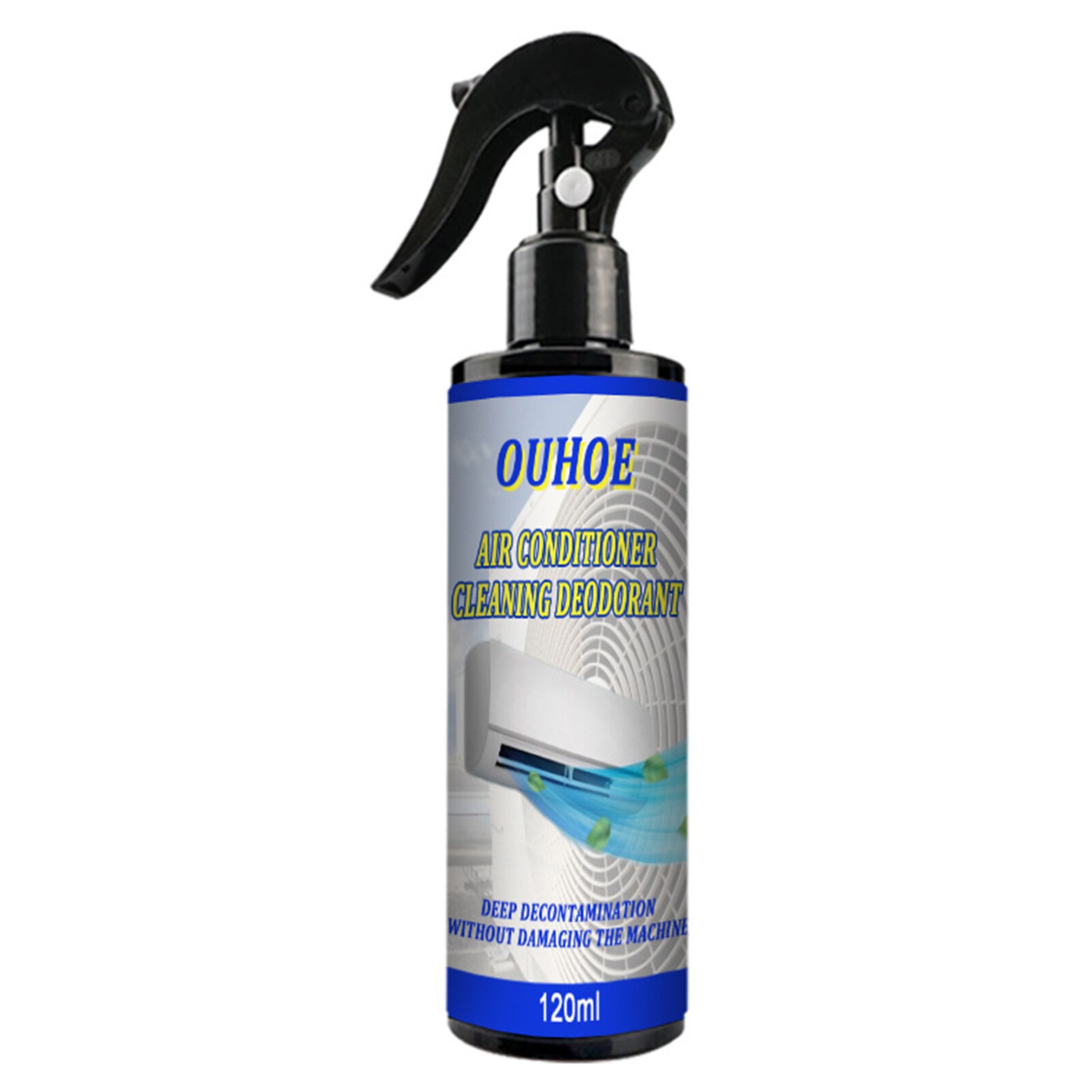 Air Conditioner Cleaner Efficient Air Freshener quickly and easily remove dirt, grease, oil Easy to Use non-toxic: 120ml
