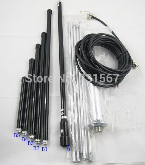 1/4 Golf Gp Antenne Voor 5 W --- 150 W Fm-zender