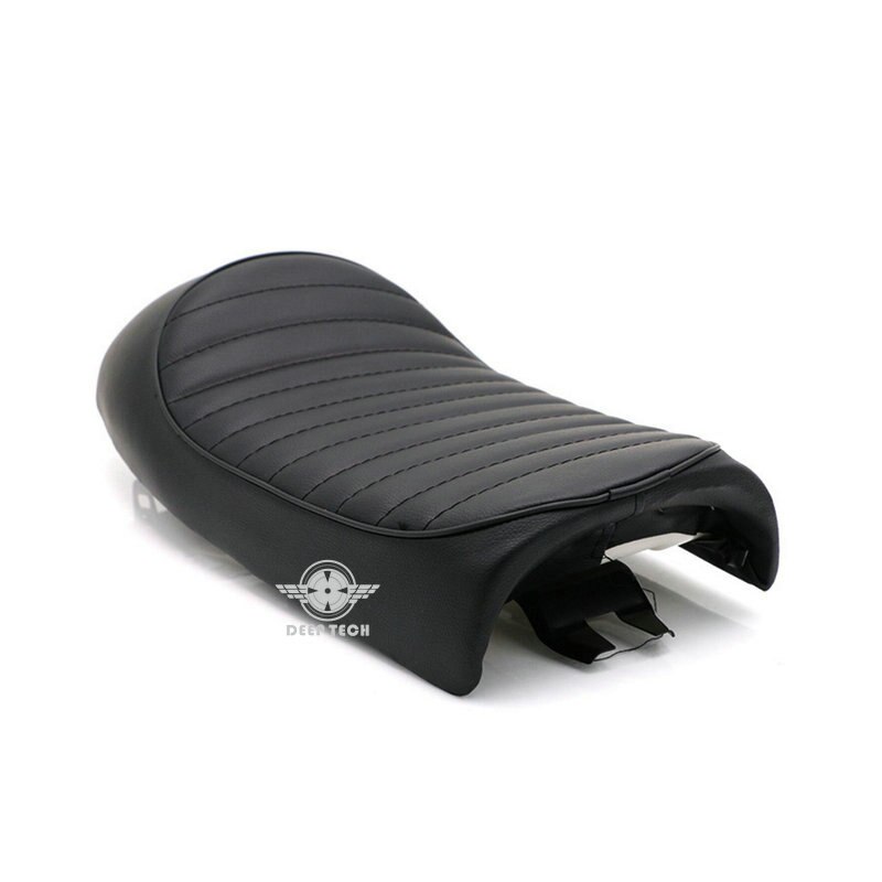 Vintage Hump Saddle Cafe Racer Seat Motorcycle For Honda CB125S CB200 CB350 CB400 Kawasaki Z750 Suzuki T250 Yamaha RD125 250