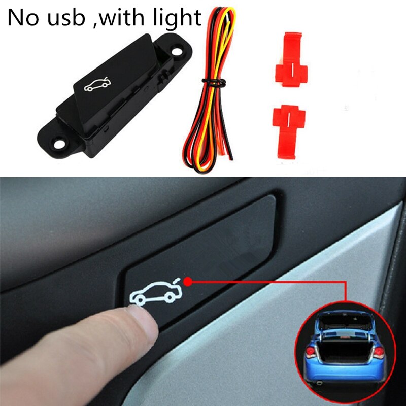 Car Trunk Switch Button Assembly For Chevrolet Cruze - Luggage Box Open and Close Button Switch Assembly Car Styling