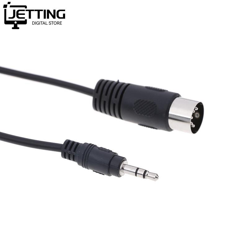 50cm 5 Pin Din MIDI Male To 3.5mm Male Plug Stereo Jack Audio Adapter Cable