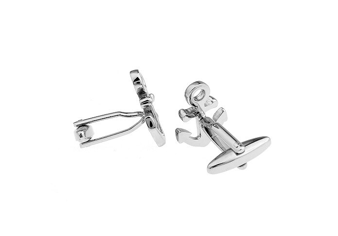 Gemelos de estilo francés con personalidad para hombre, para negocios y banquetes, Cocktail Party para puños de la camisa, botones, gemelos de ancla