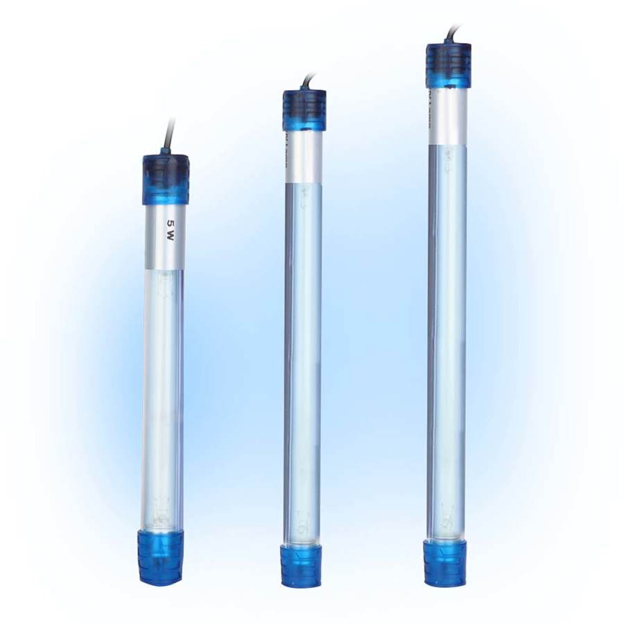 Filtro UV para acuario esterilizador UV, luz UV de inmersión, matador de algas para acuario