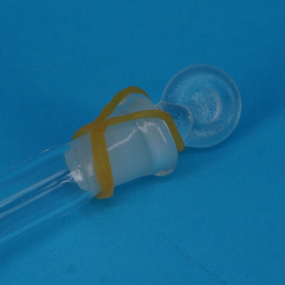 5ML Lab Volumetric Flask Class A G3.3 Borosilicate Glass With Stopper White