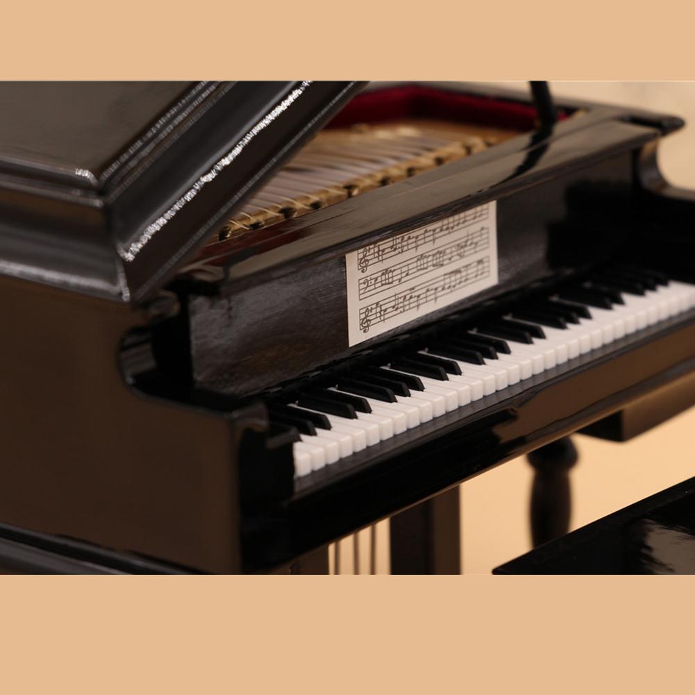 Mini Piano Miniature en bois et plastique, instruments de musique, ornements de Table, Collection de décoration