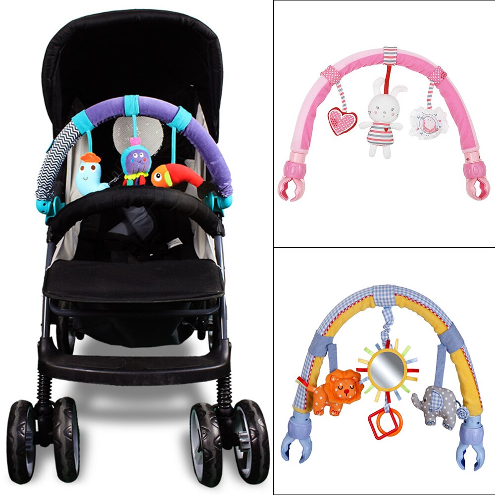 Pasgeboren Rammelaars Baby Leuke Speelgoed Baby Kinderwagen Auto Clip Draaibank Opknoping Seat & Wandelwagen Speelgoed Mobiele Educatief Speelgoed 0-12 Maanden