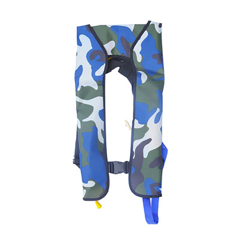 Automatic Inflatable Life Jacket Swiming Fishing Life Vest Water Sports Children Adult Life Vest for Surf Drifting: Camouflage