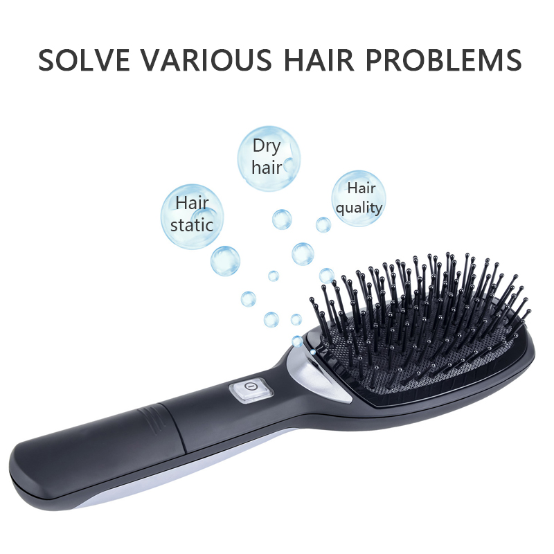 Hair Straightener Brush Fast Hair Comb Electric Hair Brush Comb Irons Auto Straight Hair Comb Ionic Hair Brush Electric Comb