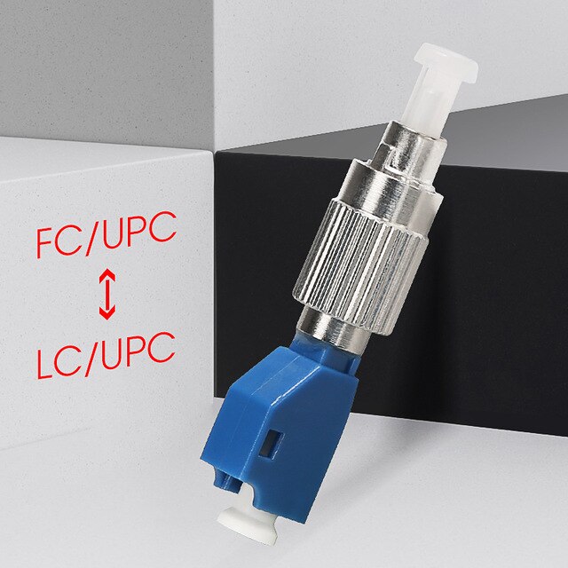 5PCS LC Female To FC Male Optical Power Meter Visual Fault Locator Fiber Optic Hybrid Adapter simplex Single mode Optic: FC UPC-LC UPC