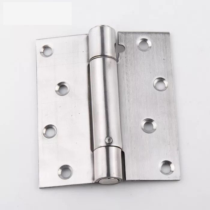 Single Action Rated Self Closing hinges Adjustable Door Single Spring Hinge 4 Inch Butt Hinge brushed 2.5mm Stainless Steel