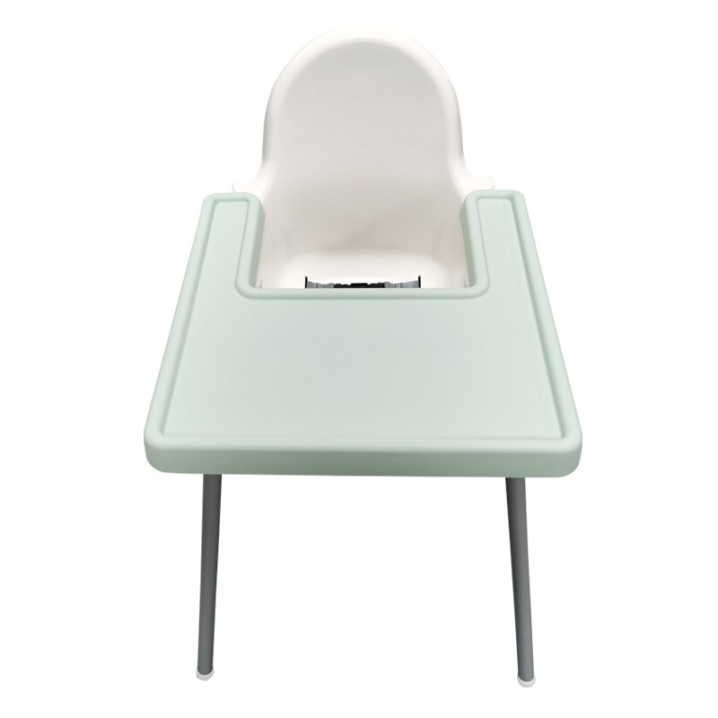 ! Mantel Individual de silicona con cobertura de grado alimenticio para trona de bebé, alfombrilla de alimentación de silicona para bebé