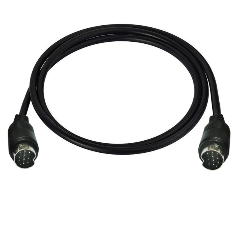 Cavo S-Video per VCR Videocamere DVD Schede video Mini Din 10 pin maschio a maschio Connettore cavo S-Video 3/1,5/1/0,5 m