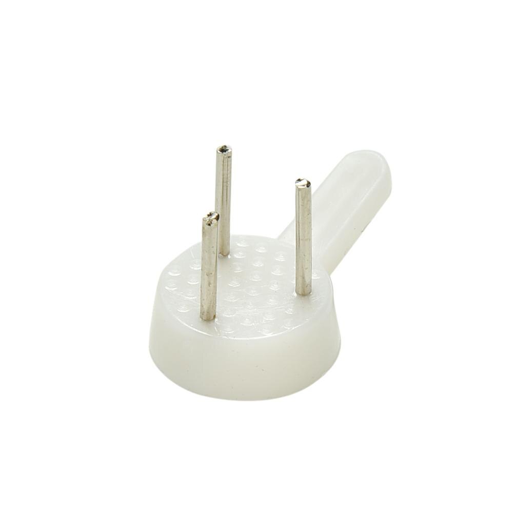 20pcs White Plastic Invisible Hard Picture Frame Wall HooksMount Photo Picture Frame Nail Hook Hanger: S