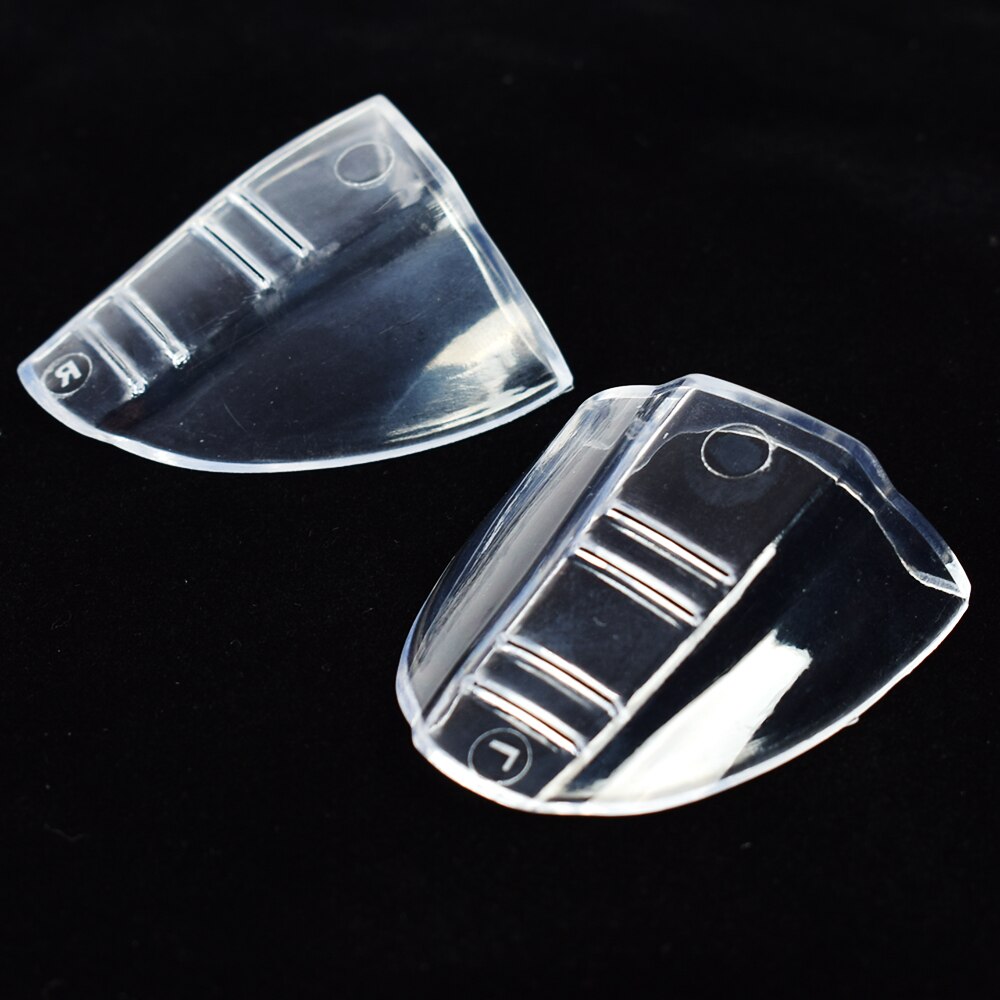 2 Stuks Eye Flexibele Clear Schilden Side Veiligheidsbril Bril 95% Bescherming Universele Anti Fog Voor Vrouwen Mannen Mode: Default Title