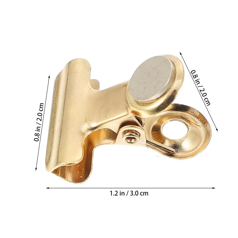 10Pcs Magnetic Clips Refrigerator Magnet Clips Fridge Office Whiteboard Magnets