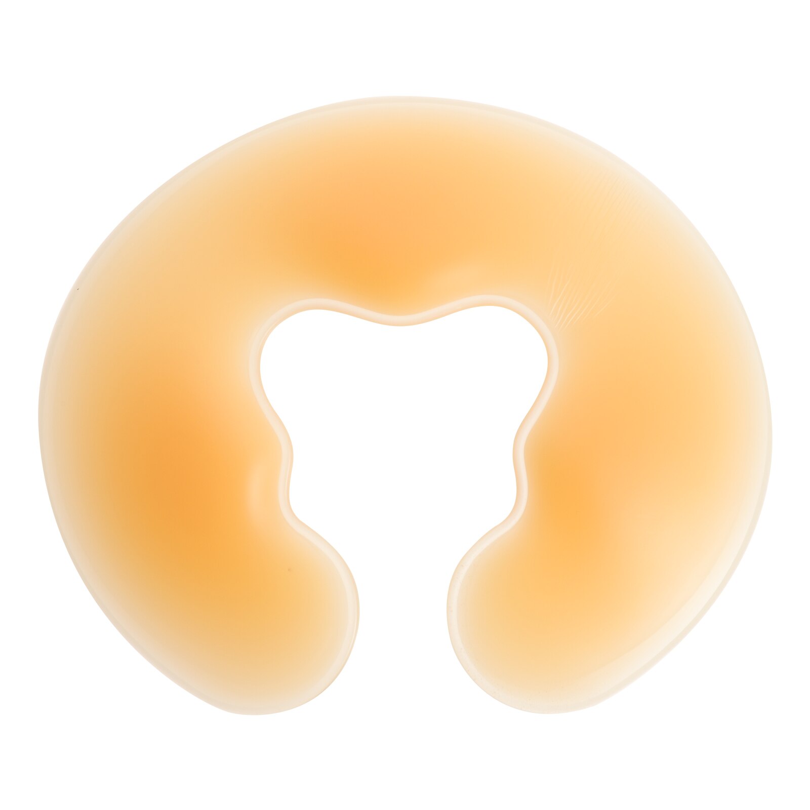 Siliconen Gezicht Down Kussen Gezicht Spa Kussen Body Relax Salon Kussen Pad: As Shown